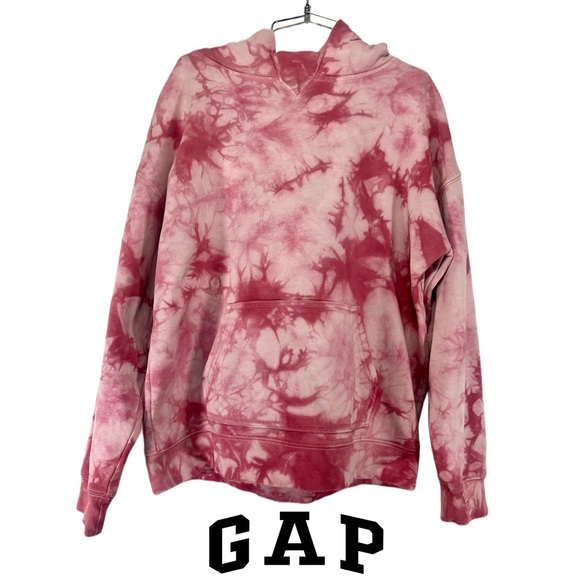 GAP Tops - GAP | Cotton Candy Tie Dye Hoodie